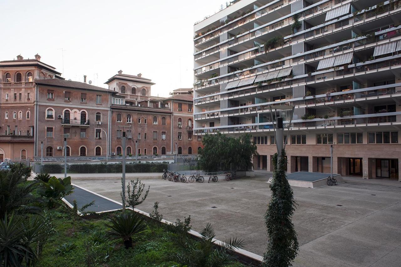 Penthouse 40 In Trastevere With Seasonally Jacuzzi Rom Exteriör bild